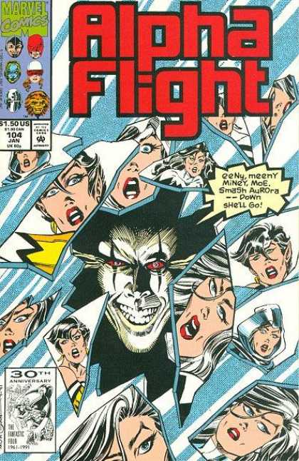 Alpha Flight Covers #100-149