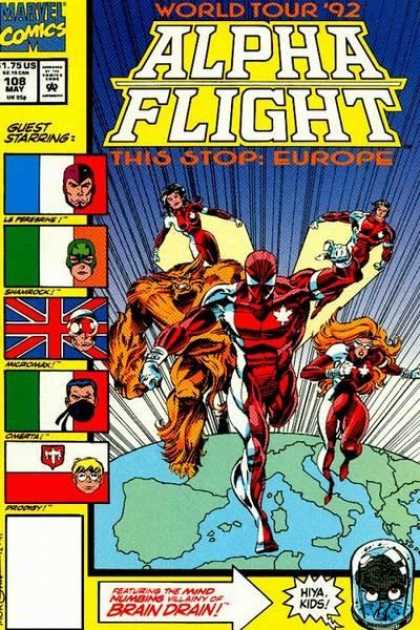 Alpha Flight Covers #100-149