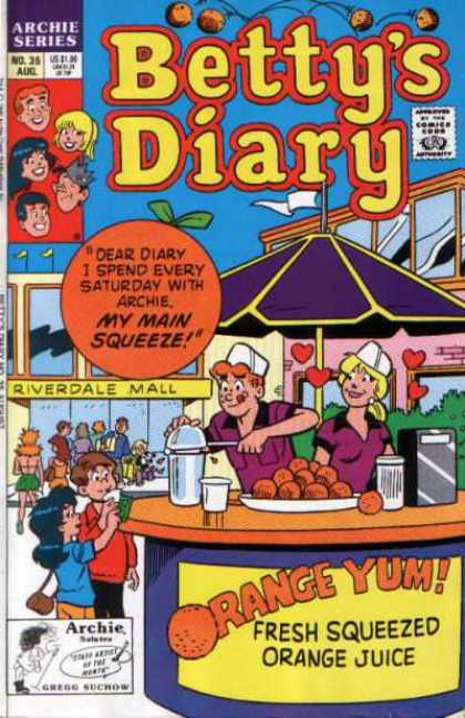 Betty's Diary Covers