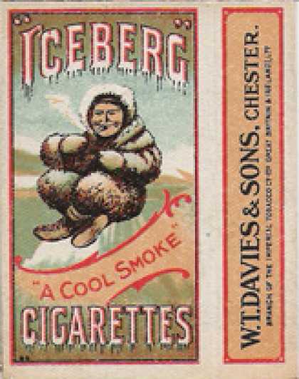 iceberg cigarette Cigarette Pack Covers #50-99