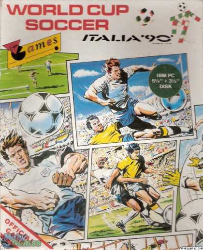 DOS Games - Rick Davis' World Trophy Soccer