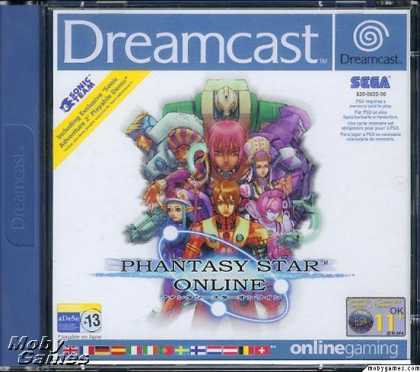 Phantasy Star Online cover