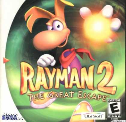 Rayman 2: The Great Escape cover
