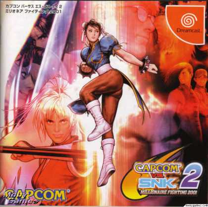 Capcom VS. SNK 2: Millionaire Fighting 2001 cover