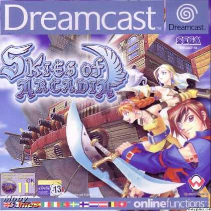 Skies of Arcadia cover