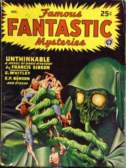 珍品　パルプ雑誌 Famous Fantastic Mysteries 1945 Famous Fantastic Mysteries: 30 Great Tales of Fantasy and