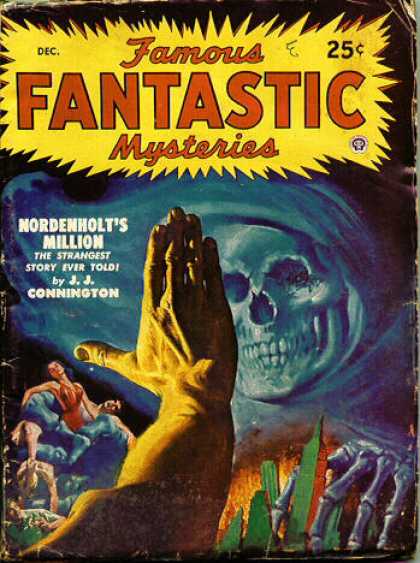 珍品　パルプ雑誌 Famous Fantastic Mysteries 1945 珍品 パルプ雑誌 Famous Fantastic Mysteries 1945 Famous