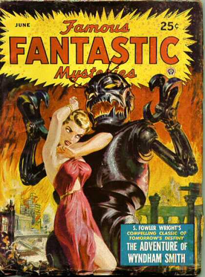 珍品　パルプ雑誌 Famous Fantastic Mysteries 1945 珍品 パルプ雑誌 Famous Fantastic Mysteries 1945 Famous