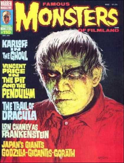 洋書 Famous Monsters of Filmland No. 105 Famous Monsters of Filmland Covers #100-149