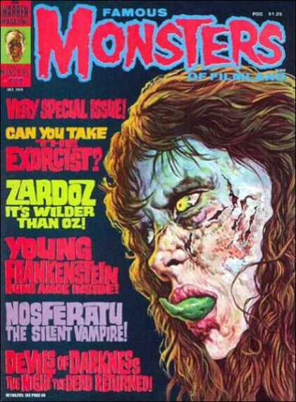 Famous Monsters of Filmland 101 雑誌 Famous Monsters of Filmland Covers #100-149