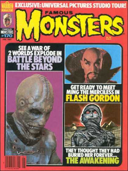 Famous Monsters of Filmland Covers #150-199