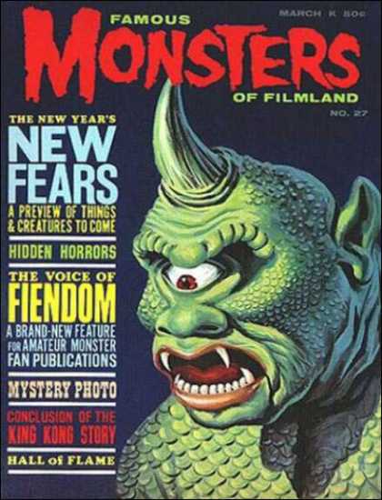 Famous Monsters of Filmland Covers
