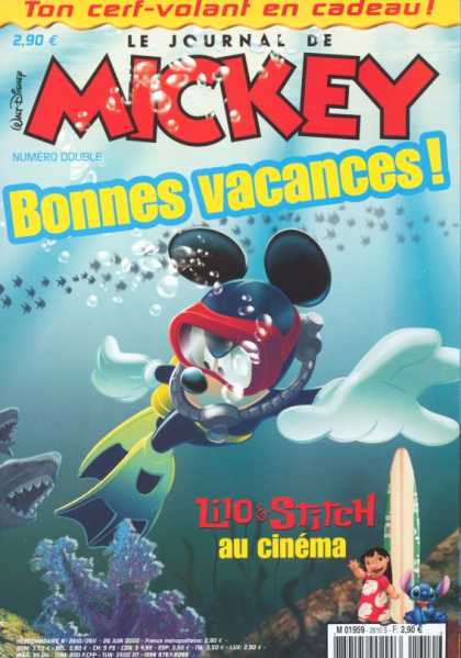Journal de Mickey Covers
