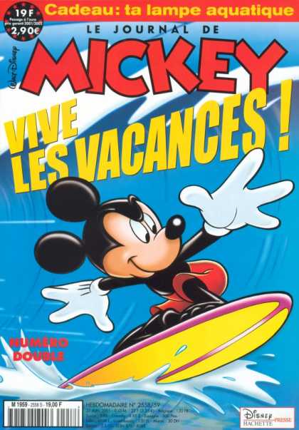 Journal de Mickey Covers
