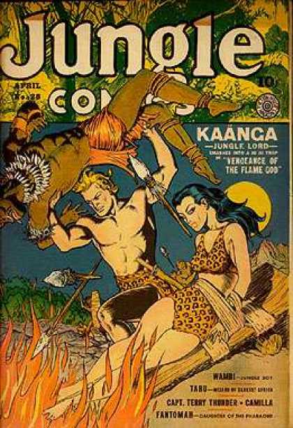 Jungle Comics Covers