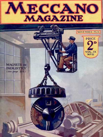 Meccano Magazine Covers