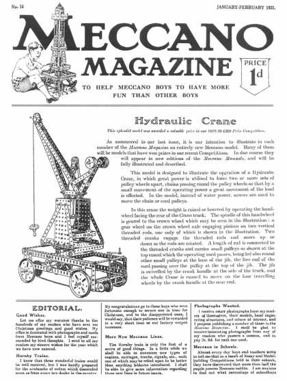 Meccano Magazine Covers