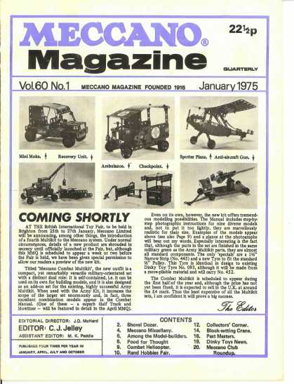 Meccano Magazine Covers #550-599