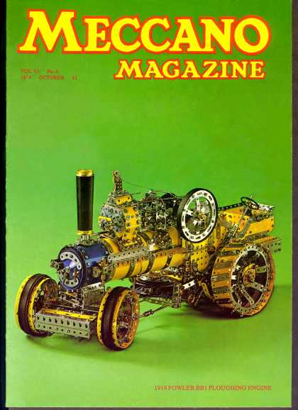 Meccano Magazine Covers #550-599
