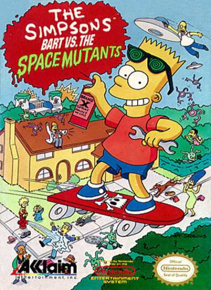 Bart vs the Space Mutants