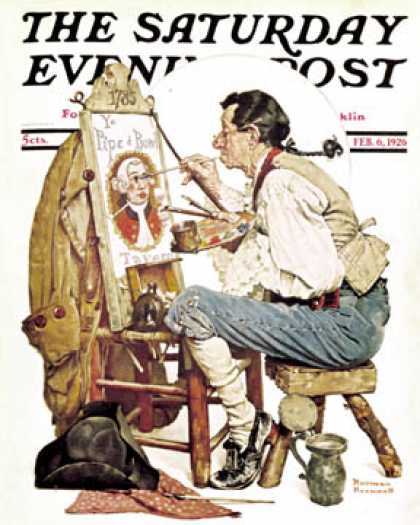 Saturday Evening Post Covers #150-199