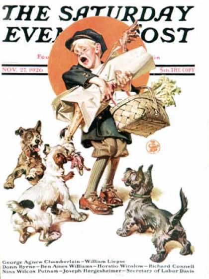 アンティーク】The Saturday Evening Post 1926年