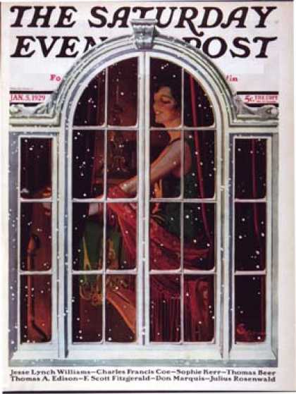 Saturday Evening Post Covers #300-349