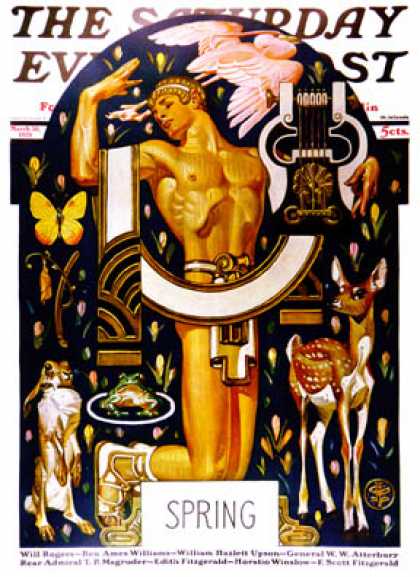 Saturday Evening Post Covers #300-349