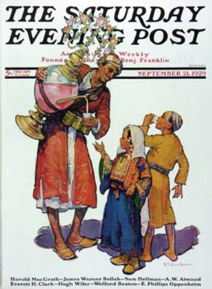 Saturday Evening Post Covers #350-399