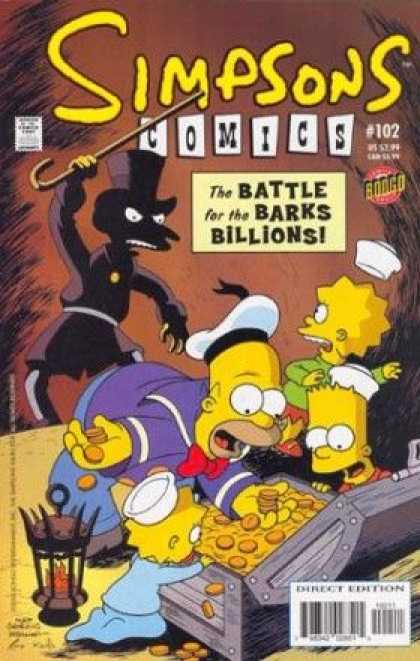 Simpsons Comics Covers #100-149