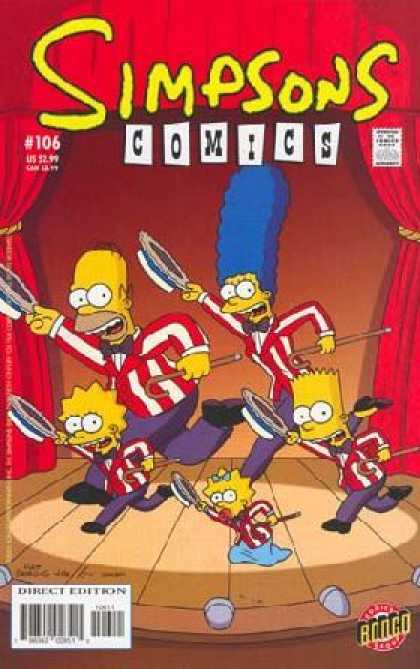 Simpsons Comics Covers #100-149