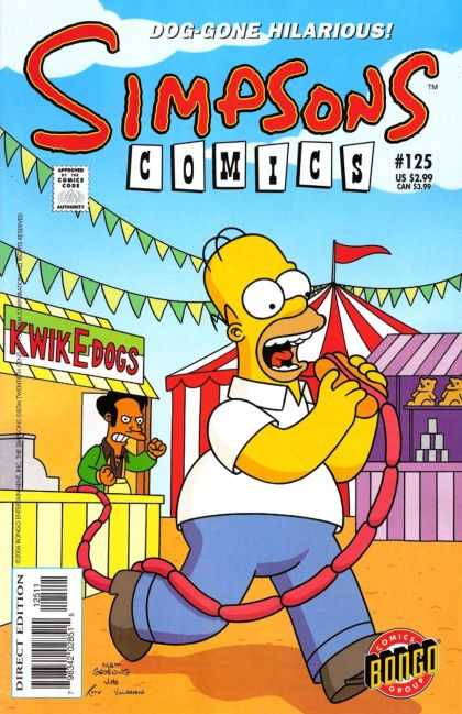 Simpsons Comics Covers #100-149