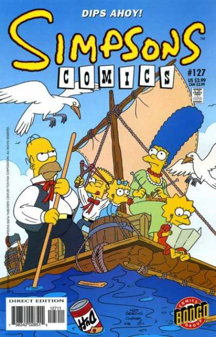 シンプソンズコミック　＃70〜＃100 Simpsons Comics Covers #100-149