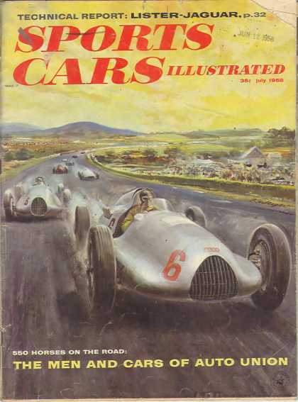 Sports Car Illustrated Covers
