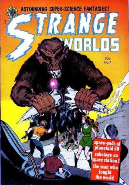 Strange Worlds Covers