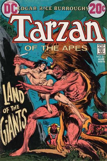 Tarzan of the Apes (1972) Covers