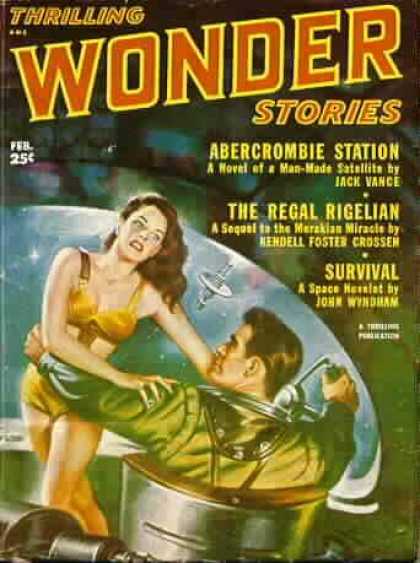 限定セール -SALE WONDER パルプ雑誌 珍品 STORIES SF 1952年