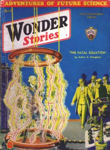 Wonder Stories Covers