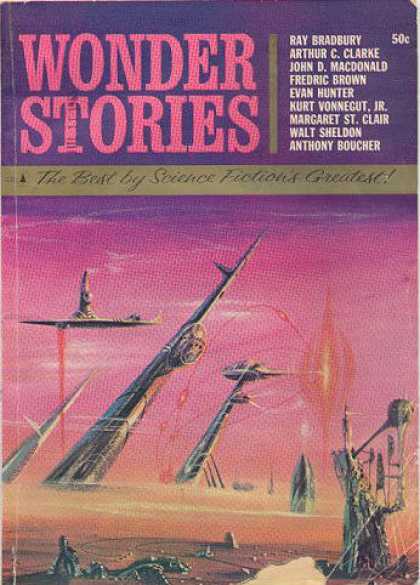 Wonder Stories Covers