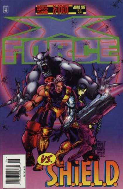 アメコミ X-Force コミックアート フレーム付き Art - X-FORCE No.1 is coming, you guys! FOIL Edition